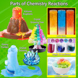 272 Experiments Science Kit for Kids, Chemistry Set